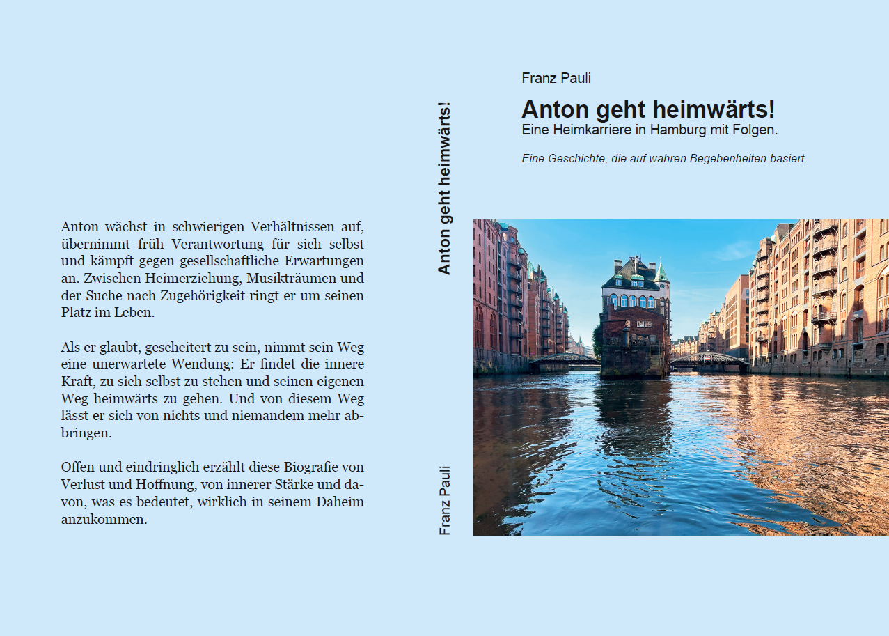 Rückentext mit Deckblatt